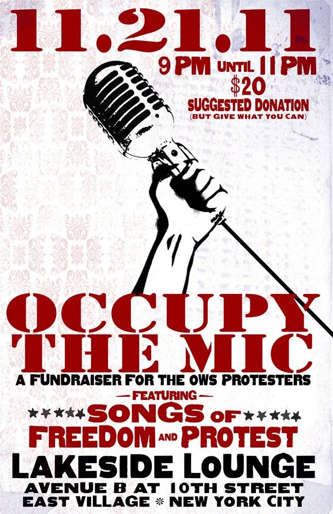 Occupy the Mic Poster